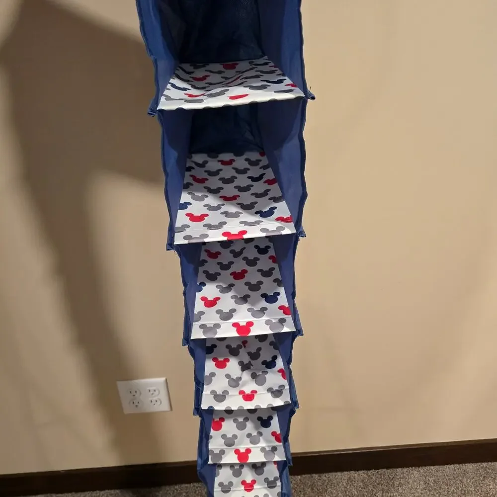 Jumping Beans Disney Mickey Mouse Hanging Closet Shoe Organizer